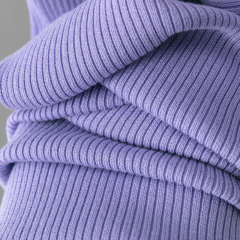Autumn Winter Solid Color Sweater Suit Pit Strip Fashion V-Neck Fashion Sweater Loose Knitted Casual Pants Women Two-piece Sets