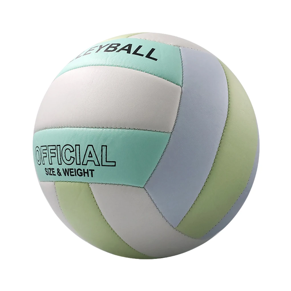 Pallavolo all'aperto Palla da gioco per partite di allenamento professionale di pallavolo di dimensioni 5 morbide per giovani principianti