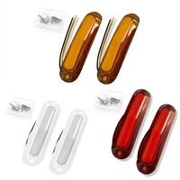 Steering Taillight for Truck Trailer 6LEDs Brake Lamp 12-24V Car Side Light 2pcs Dropship