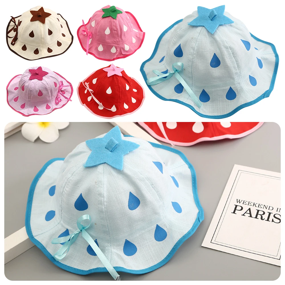 

Cotton Fabric​​ Baby Hats Sun Shading ​​Lightweight​​ Fisherman Hat ​​UV Protection​​ ​​Breathable​​ Baby Sun Hat Outdoor Play