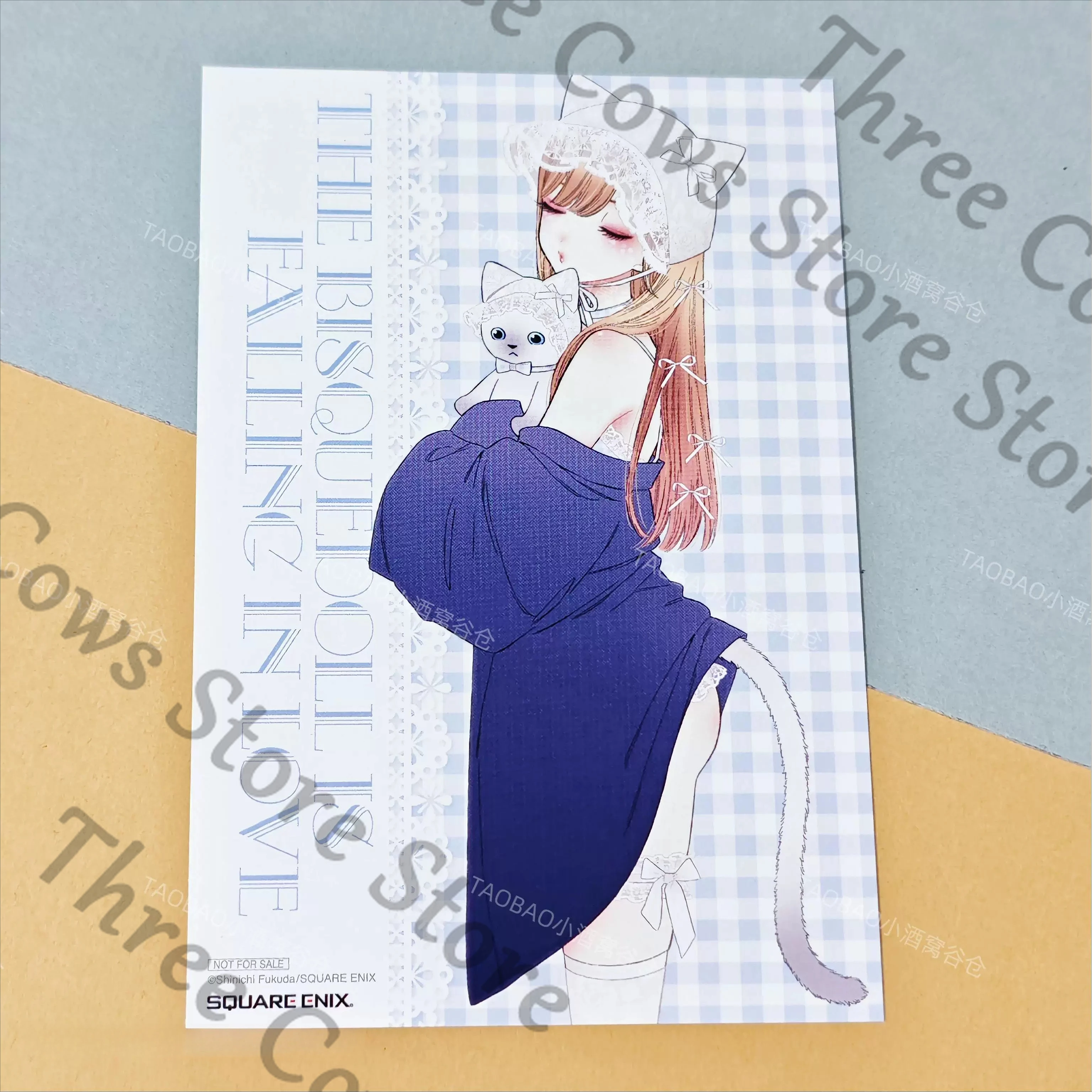 

Genuine Anime My Dress-Up Darling Kitagawa Marin Cosplay Cartoon Lesser Calorie Postcard Collection Card Accessories Fans Gift