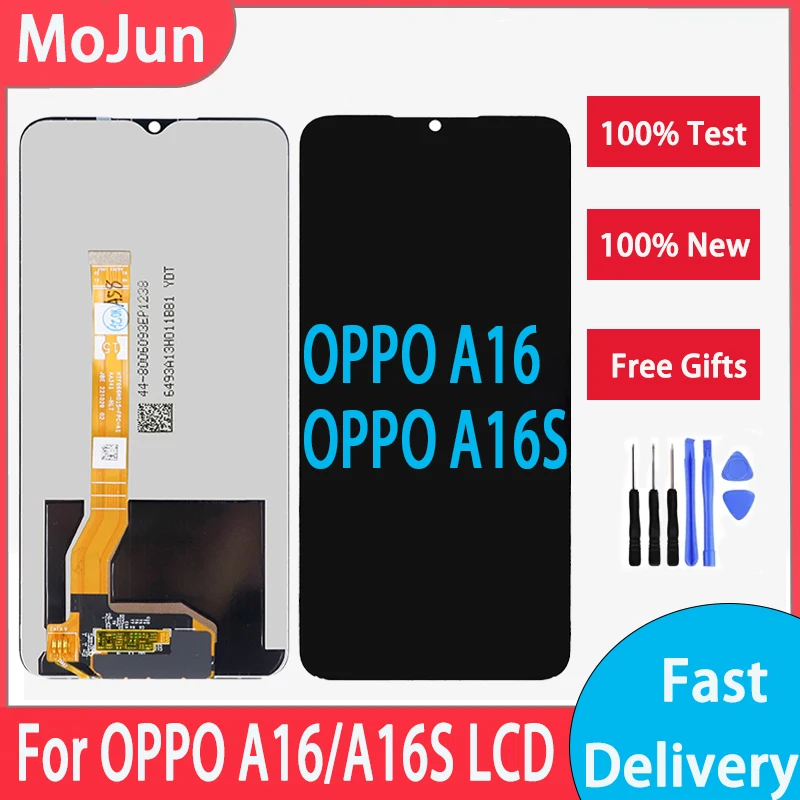 LCD Display For OPPO A16 A16S LCD Display Touch Screen Digitizer Assembly For OPPO A16 A16S LCD Screen Replacement