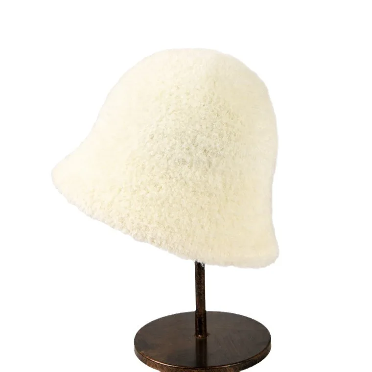 جديد الخريف الشتاء صياد قبعة للنساء بلون تنوعا رقيق الدافئة حوض قبعة موضة أنيقة أفخم قبعة بحافة في الهواء الطلق