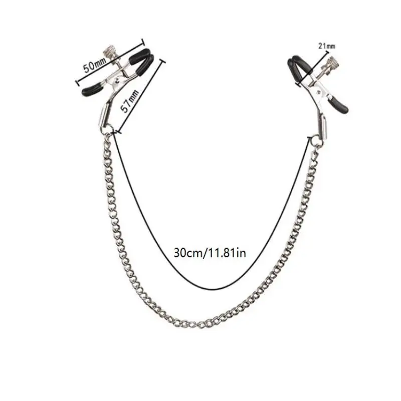 adult productsChain Nipple Clamps Clips for Women Adjustable Metal Role Play Cosplay Tool Sensual Bedroom Couples Intimate Gift view 6