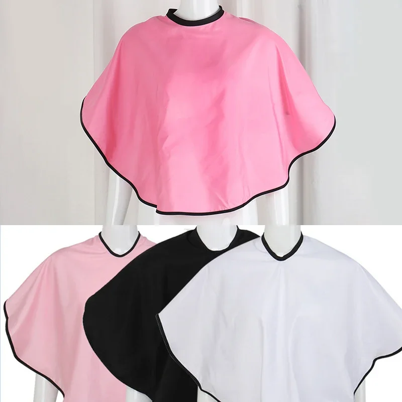 1PC Short Hair Cutting Cape Cloth Wrap Hair Dye Tools Waterproof Hairdressing Salon Barber Hairdressing Cape Barber Reusable