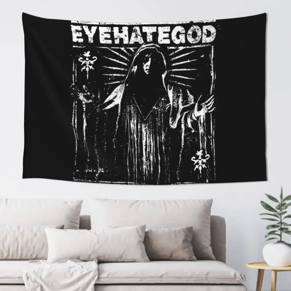 Eyehategod T-ShirtEyeHateGod Tapestry Aesthetic Room Decorations Bedroom Decor Aesthetic Tapestry