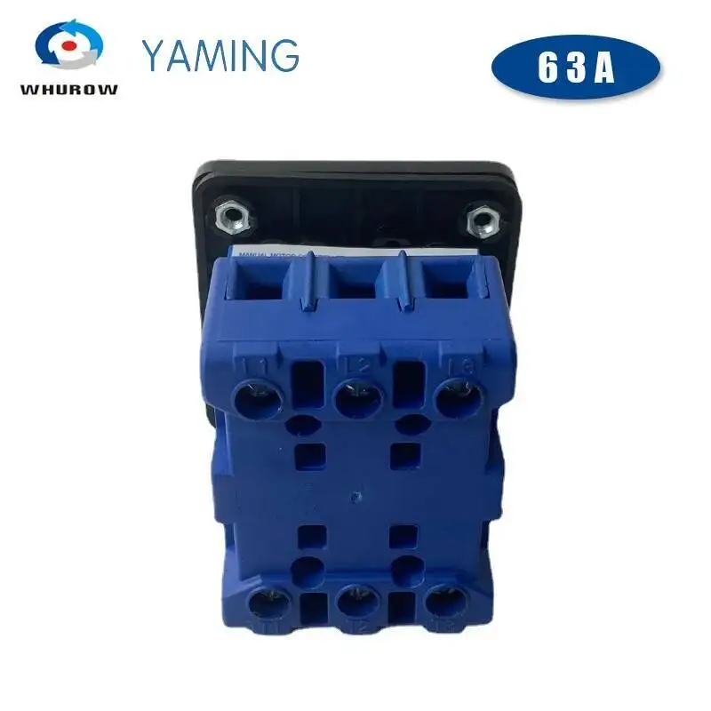YMD11-63T On Off 690V 63A srebrny kontakt 3 fazy 3P przełącznik obrotowy wyboru krzywki przerywacz izolator rozłącznik