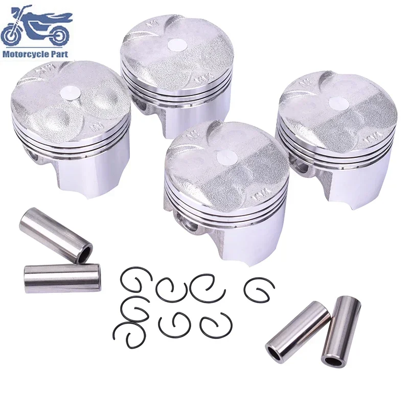 Motorrad Mitte Reparatur kissen Zylinderkopf Überholung Dichtung matte & Kolbenringe Kit für Honda cb400sf cb400 vtec cbr400 nc23 cb-1 – Detail 6