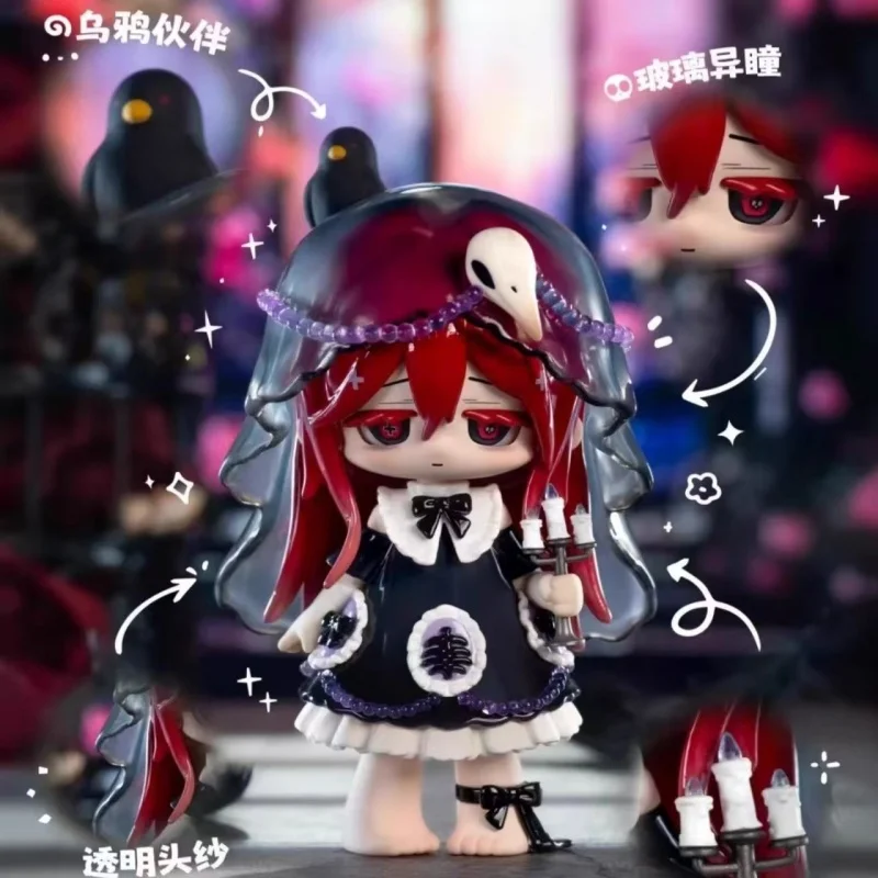 

Аутентичные игривые модные Missy Sweet Mourning Lolita слепая коробка ворона рай второго поколения модные игры куклы ручной работы подарки