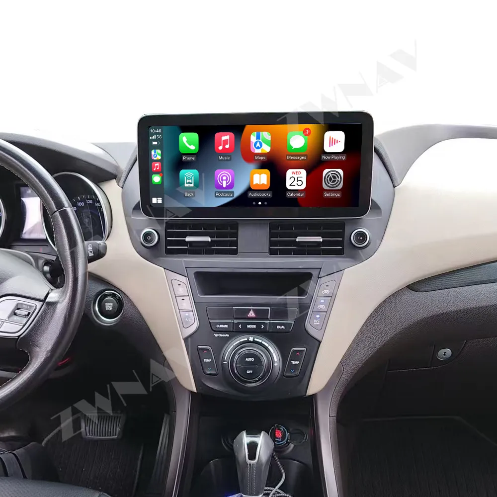 

12,3-дюймовый Android автоматический сенсорный экран для Hyundai Santa Fe 2013-2017, навигация, мультимедийный плеер, радио, беспроводной головной блок