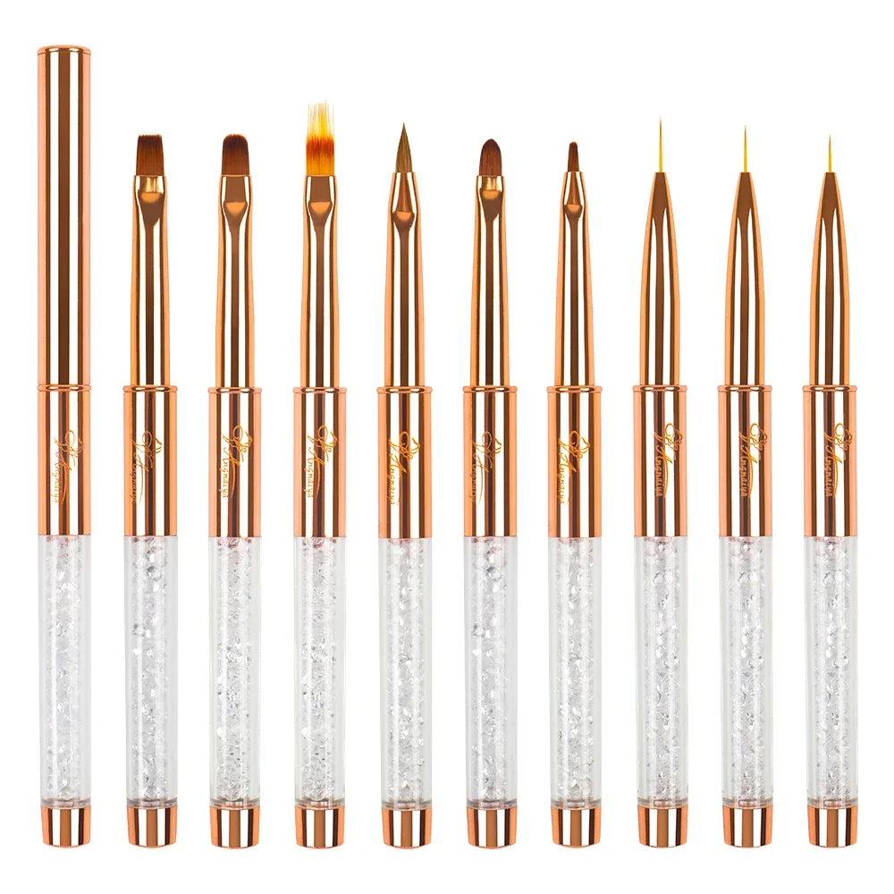 BQAN – Le pinceau à ongles rose or pour une manucure parfaite en toute simplicité