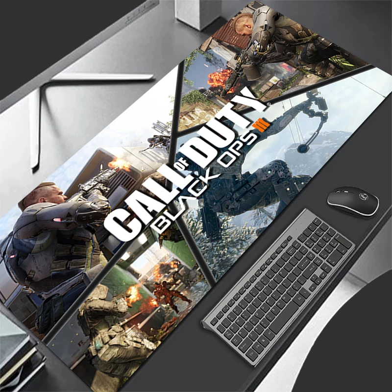 

Game C-Call of Duty Black Ops 6 Mouse pad large keyboard pad non-slip desk pad game player computer desk pad PC carpet Mousepad