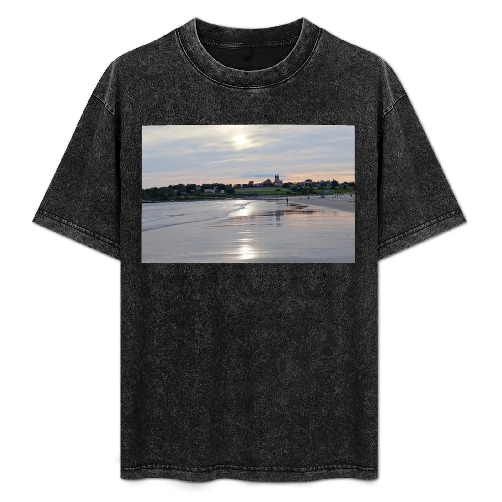 

Second Beach Newport RI T-Shirt Light Athletic Short Sleeve Tee Shirt