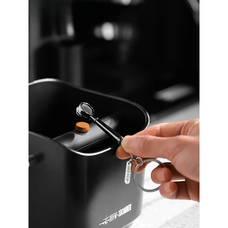 Per MHW-3BOMBER Mini Latte Art Cilindro Portachiavi Ciondolo commemorativo