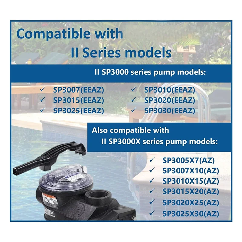 أداة إزالة غطاء مضخة حمام السباحة AAA87 SP3100T، لأداة استبدال مضخة حمام السباحة والسبا من سلسلة هايوارد سوبر II