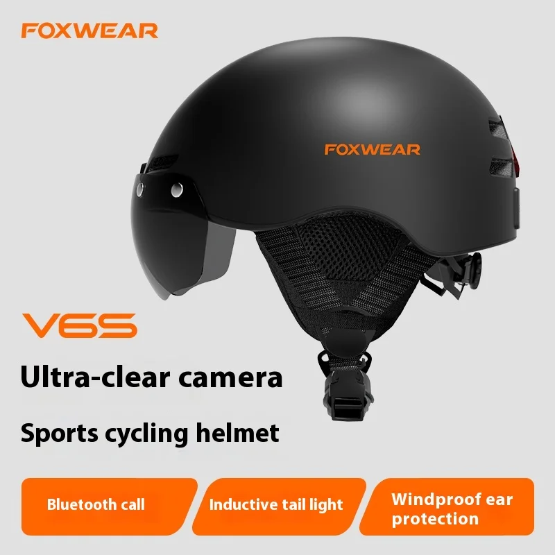 Helmet Smart Call Recorder Camera Convenient Accessory Bicycle Motorcycle For Men Women