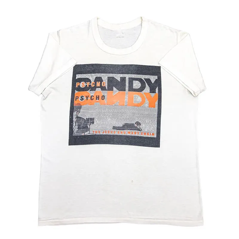Rare The Jesus and Mary Chain Band Alternative Rock Post-punk American Streetwear Short-sleeved Men's T-shirt