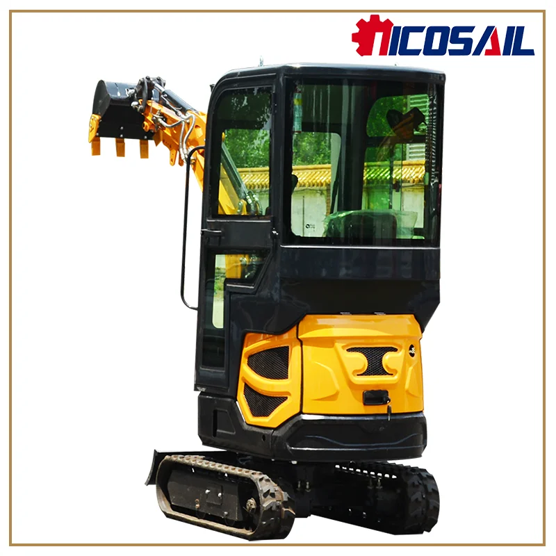 

Free Shipping Excavator 1.8 Ton EPA Kubota Engine Digger Farm Small Excavators 1 Ton 2 Tons Machine Mini Excavator