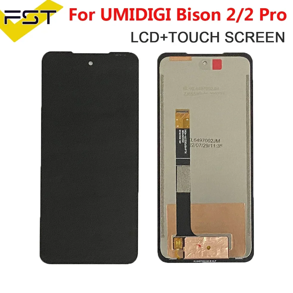 100% Original Tested For UMIDIGI Bison 2 LCD Display Touch Screen Assembly LCD Sensor For Umidigi Bison2 Pro LCD Display