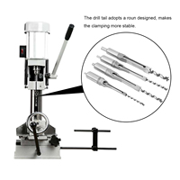 4pcs Woodworking Hole Saw Hole Drill Bits 1/4 5/16 3/8 1/2 Wood Mortising Chisel Set Wood Drilling Hand Tools