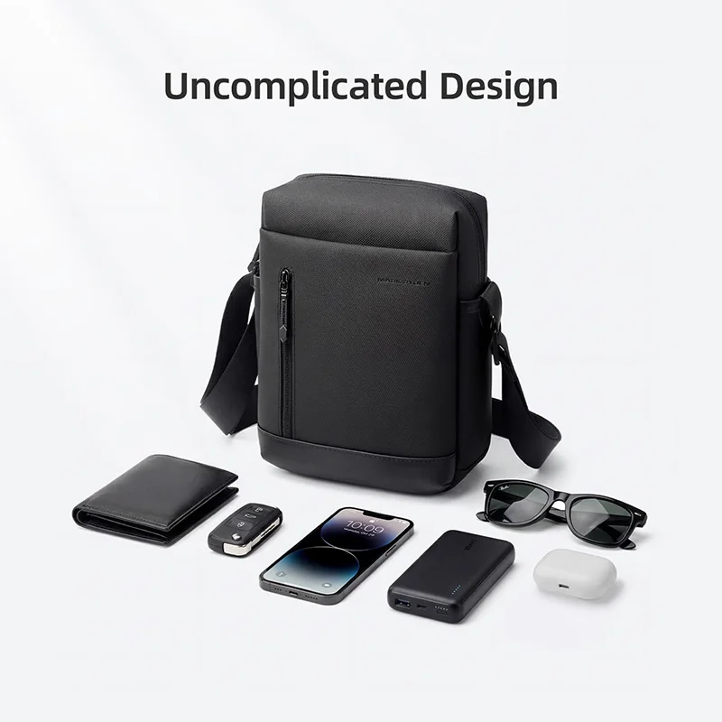 Mark Ryden New Men Shoulder Bag Messenger Bag Casual Oxford Zipper Pocket Handbag Fashion Tote Travel Male Crossbody Bags