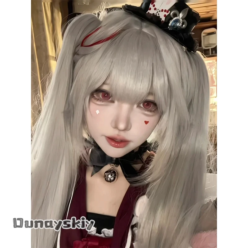 

Yumekiri*/Honkai Star Rail Hanabi Cosplay Wig Sparkle Festival Anime Roleplay Outfit Party Performance Wear Collection Halloween