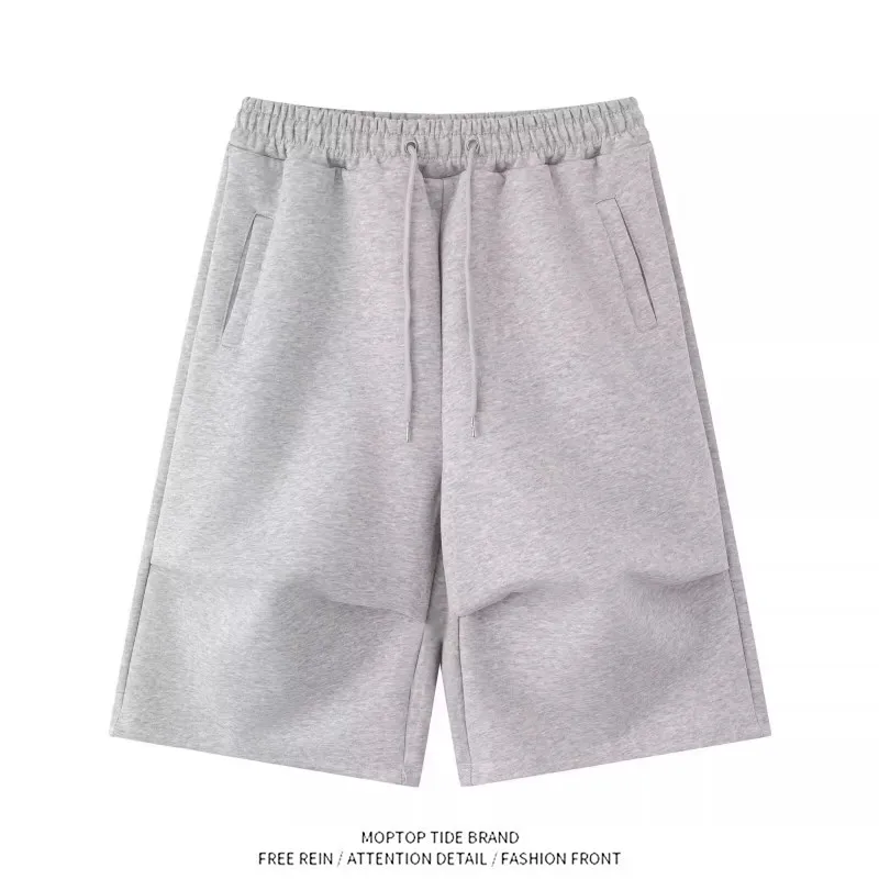 

Summer 2026 Men's Casual Loose Shorts American Style Five-Quarter Length Sporty Versatile Polyester Fiber Straight Leg Pants