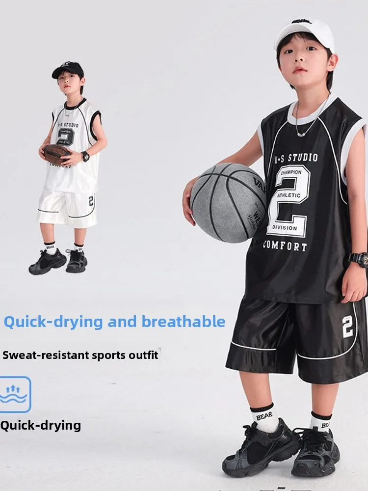 ensemble-maillot-et-short-de-basketball-d'Ete-pour-garcons-–-qualite-superieure-sechage-rapide-nouvelle-collection-2026-–-tissu-en-fibre-de-polyester-pour-adolescents-et-enfants