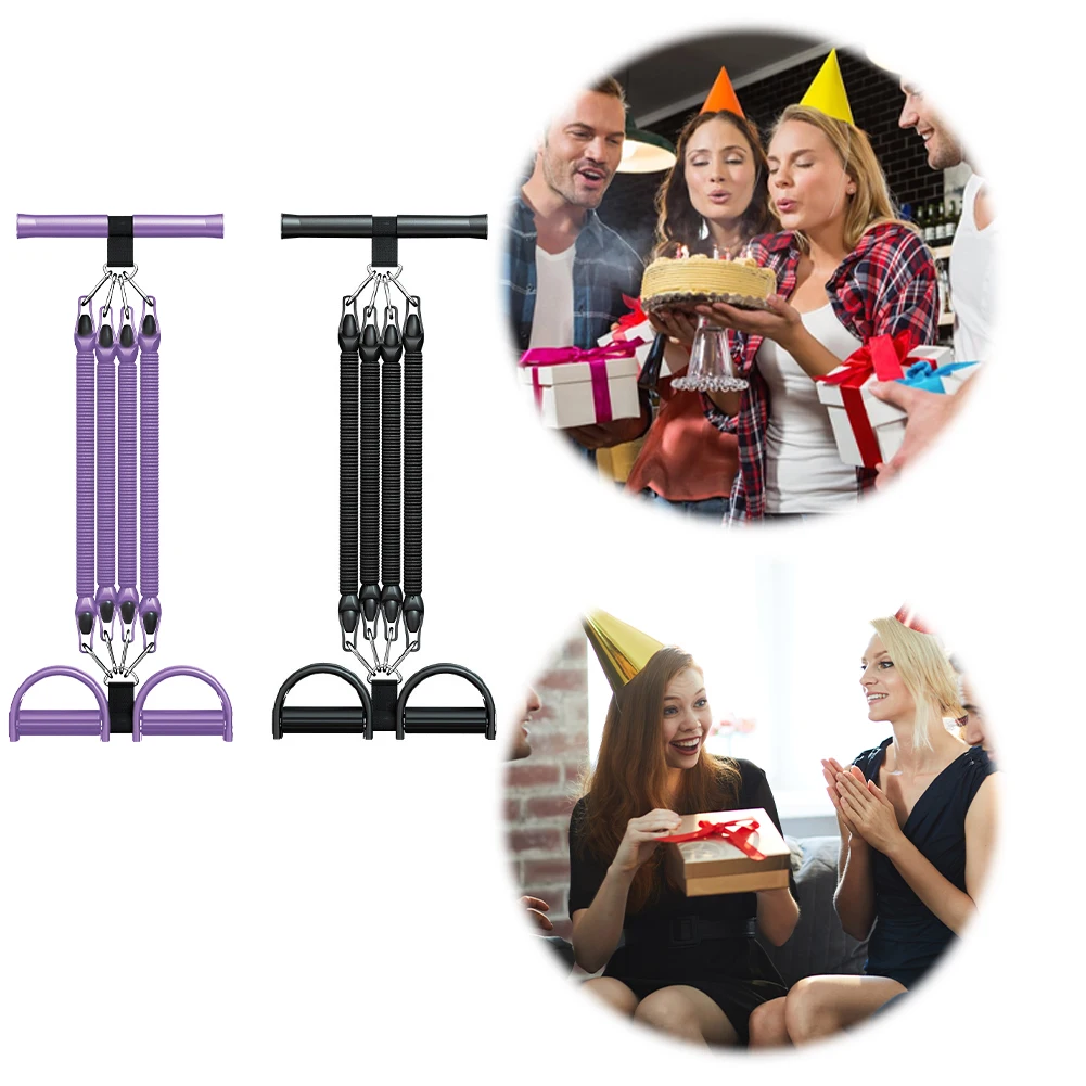 

Многофункциональный натяжной трос, съемник лодыжки с ручками, растягивающаяся веревка для сидения, нескользящая лента для бодибилдинга