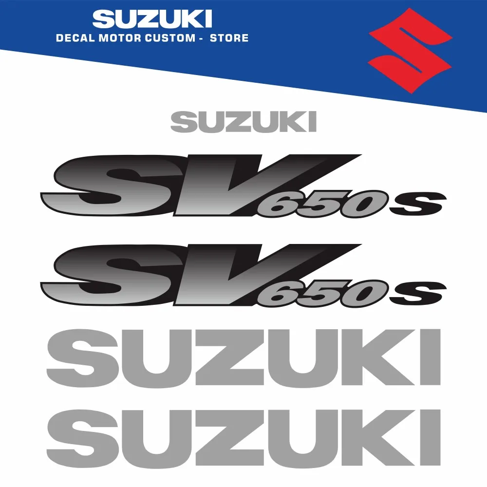 

Body decoration protection sticker motorcycle reflective decal for SUZUKI SV-650-S 2001- STRAIGHT SV650S