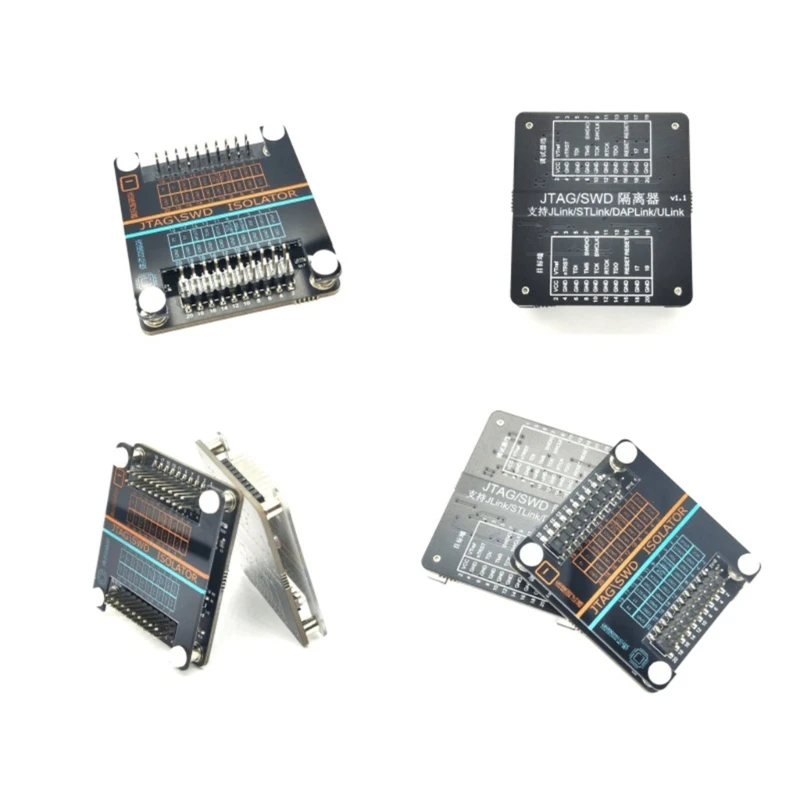 Produktbild von JTAG/SWD Isolator – Hochspannungsisolierung Bis 5000V, Für STLINK & Debugger, 20-polig