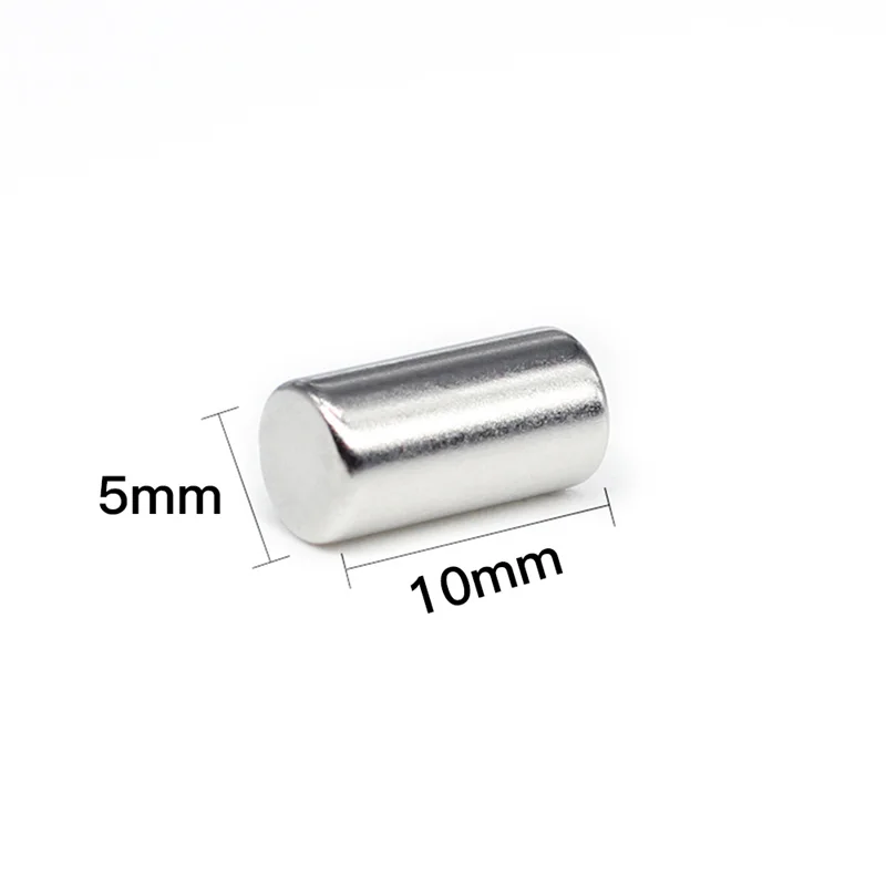 10~300PCS 5x10mm Small Neodymium Disc Magnet 5mm x 10mm Round Strong Cylinder Rare Earth Magnet N35 5*10mm Magnets