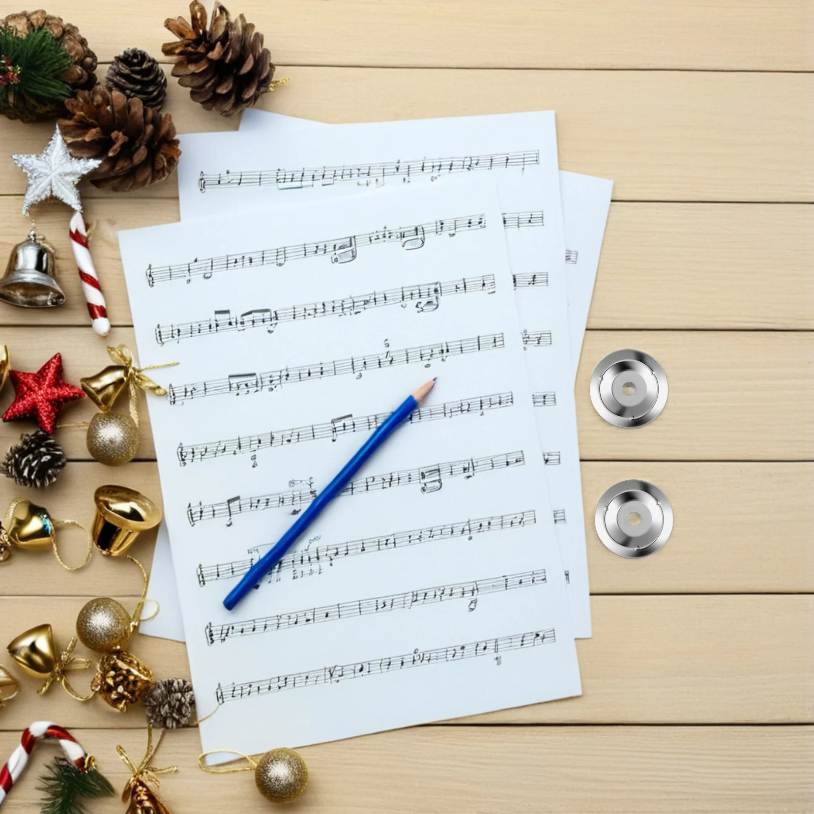 50 шт., кольца колокольчиков для барабанных тарелок: медная замена