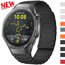 22mm Strap For Huawei Watch GT5pro 46mm Silicone Band Magnetic Bracelet For Huawei GT6 46mm GT4 GT2e Sport Wristband Accessory