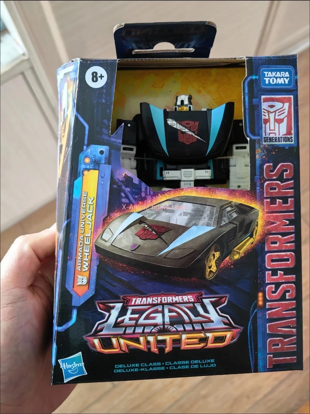 Hasbro Transformation Toys Armada Universe WheelJack Legcy United Deluxe Class Action Figures Model Robot Gift Collection