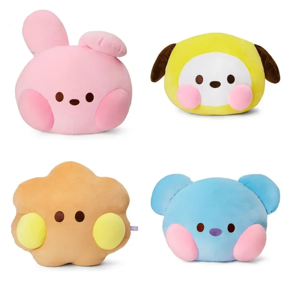 Line Friends 30cm Anime Kawaii COOKY KOYA Mini  Doll Pillow CHIMMY Cute Girl Nap Pillow Decoration Christmas Gift