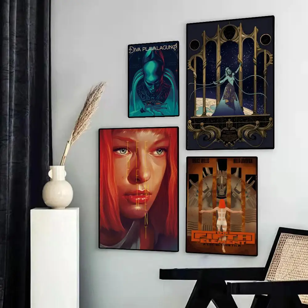 Luc Besson Movie A-The Fifth Element Poster Paper Print Home Living Room Bedroom Entrance Bar Cafe Art Painting Decoration