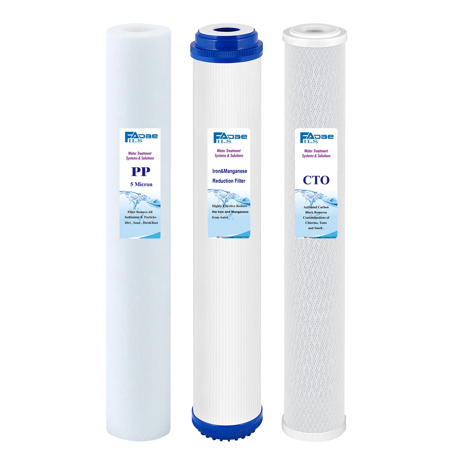 Whole House Water Filtration System Replacement Filter sets 20