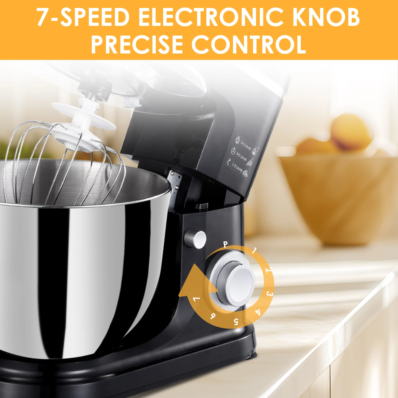 Кухонные миксеры Электрические бытовые миксеры Мощный блендер, миксер для теста с наклонной головкой и чашей для смешивания для большинства домашних приготовления пищи и выпечки