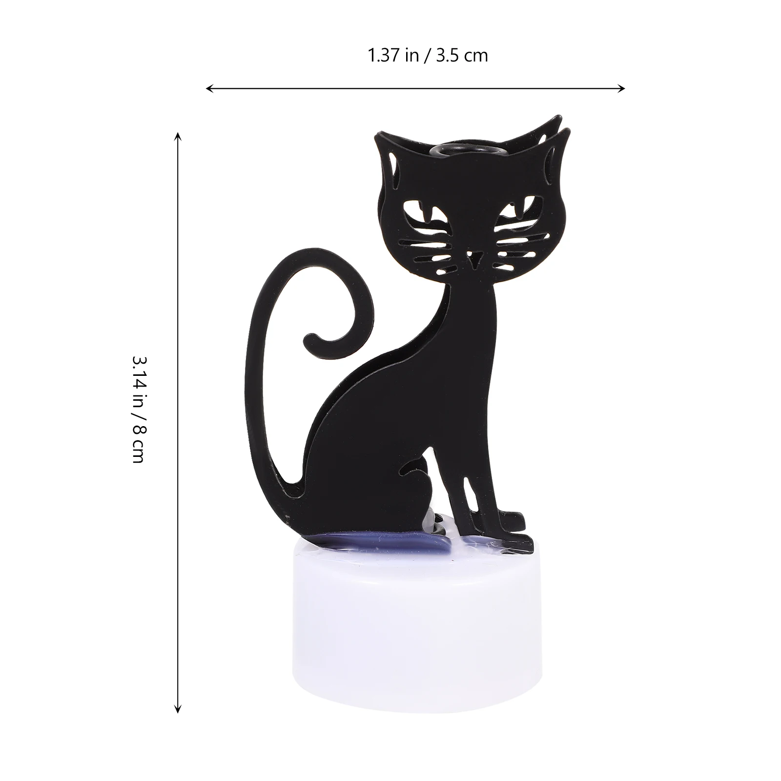 

Decorative Cat Halloween LED Light Festival Night Halloween Table Light Table Plastic Iron Bedside Lighting