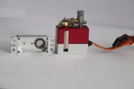 دعم بديل مخصص 8.4 فولت 6 كجم. سم Hiwonder HPS-0618SG أجهزة رقمية صغيرة عالية السرعة بدون قلب لكلب روبوت رباعي الأرجل