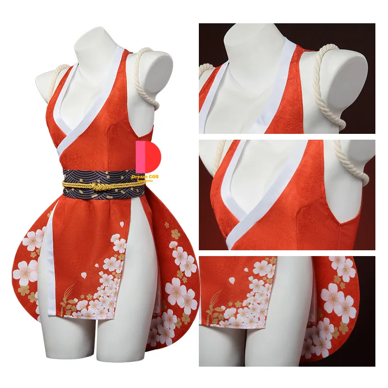 Naraka: Bladepoint Mai Shiranui Nitara Anime-Stil Spiele Cosplay Kostüm Kollaboratives Rollenspiel als Spielfiguren