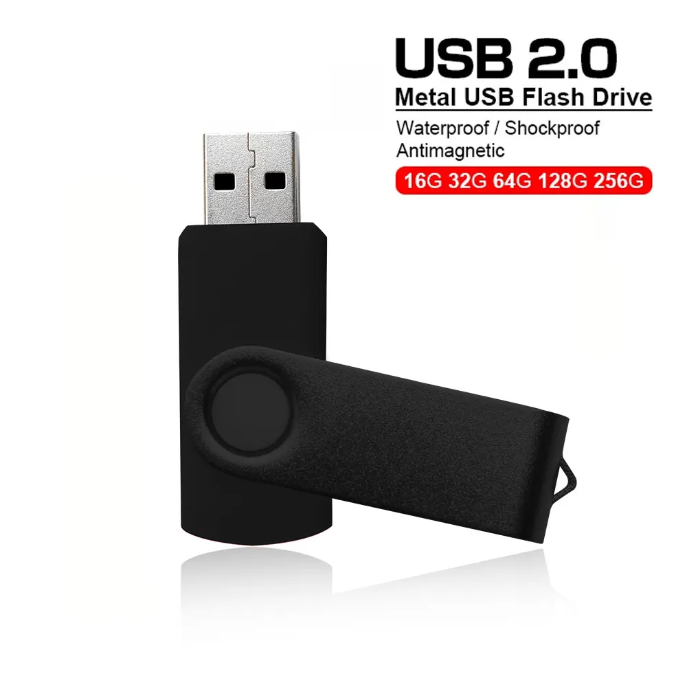 10 قطعة/الوحدة شحن مخصص شعار USB عصا قلم صغير محرك فلاش USB محركات 128Gb بندريف 64gb 32gb 16gb القرص المعدني Cle USB 4GB 256MB