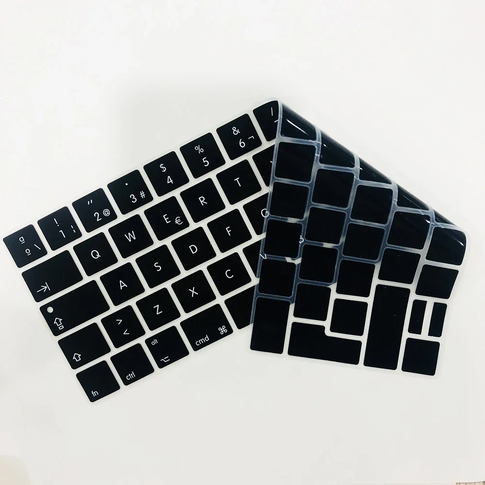 Cubierta de silicona para teclado de MacBook Pro13/15/16 pulgadas, Air13/15 M, M2, M3, A2338, A2141, A2992, A2991, A2337, EE. UU., UE, Español