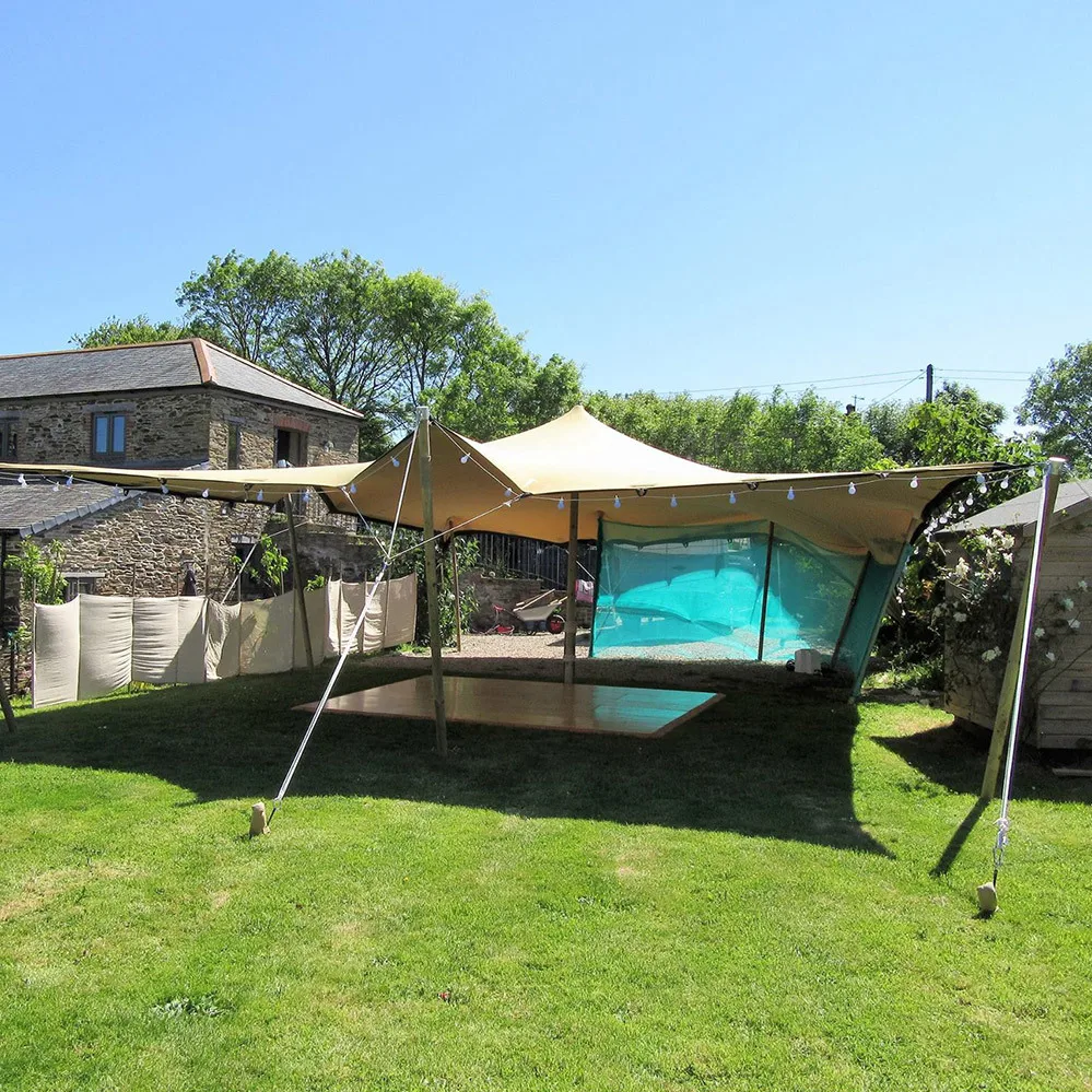 8*12 8*16 12*20 Premium Outdoor  Portable Popular Big Bedouin Luxury Outdoor Waterproof Stretch Event Tent view 4