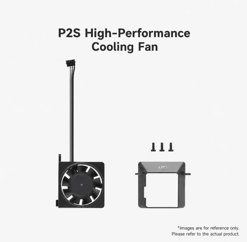 Hot End Cooling Fan for Bambu Lab P2S 3D Printer Replacement Accessories