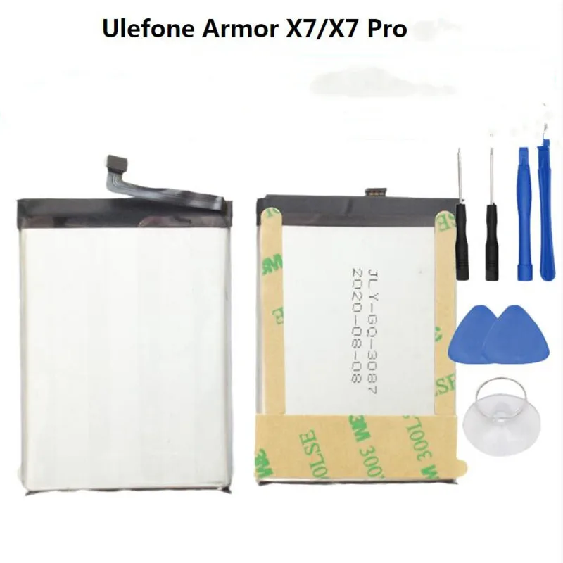 

In Stock for Ulefone armor X7 battery 4000mAh New production Date Long standby time for Ulefone armor X7 Pro battery