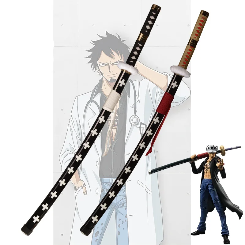 Cosplay Anime show One Piece Trafalgar D Water Law ZORO weapon Sword model For Cosplay Collection Gift