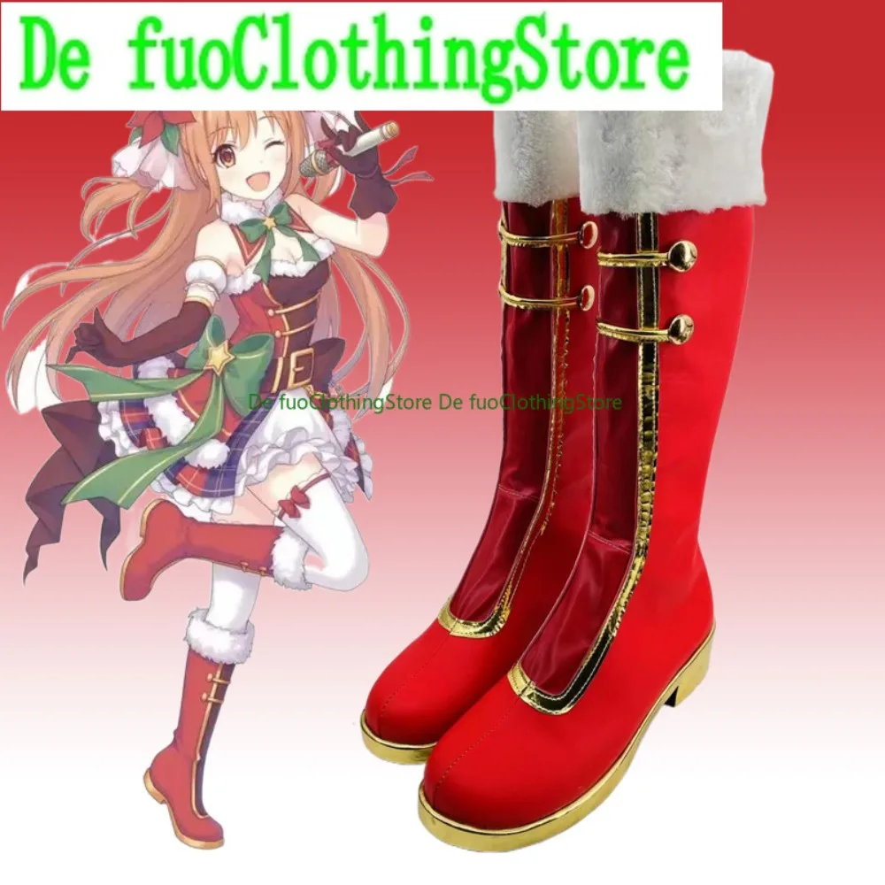 DefuoClothing Princess Connect Sakurai Maki Cosplay Shoes Anime Games Halloween Costumes Party Props Shoes