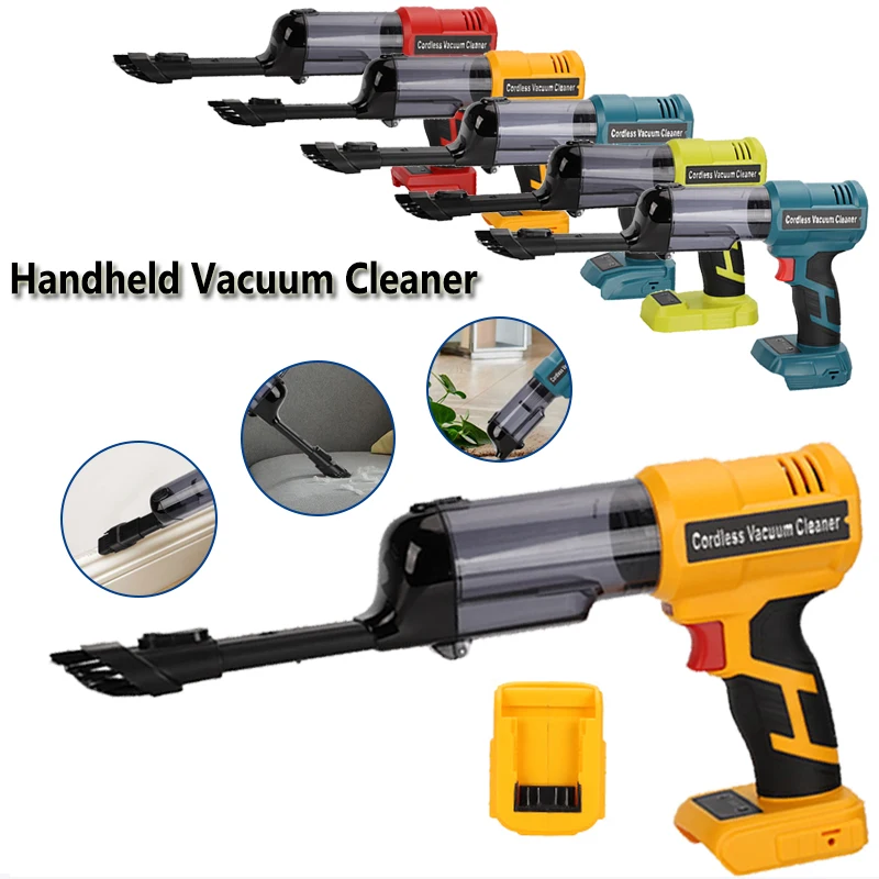 

Для Makita/Milwaukee/Dewalt/Bosch/Ryobi 18 В литий-ионный аккумулятор Многофункциональный беспроводной ручной пылесос для дома DIY шерсть домашних животных